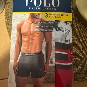 Ralph Lauren Polo Men's Black Boxer Briefs
